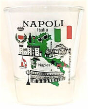 NAPLES (NAPOLI) ITALY GREAT ITALIAN CITIES COLLECTION SHOT GLASS SHOTGLASS picture