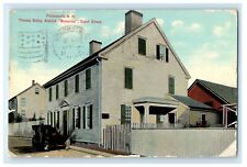 1911 Thomas Bailey Aldrich Memorial Court Street Portsmouth NH Antique Postcard picture