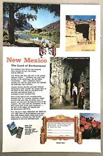 Vintage 1956 Original Print Ad Full Page - New Mexico Enchantment picture