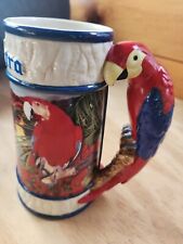 Vtg Corona Extra Parrotdise Too Parrot Handle Collectible Beer Stein Brax Ltd Ed picture