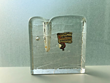 Vintage Mid-Century Modern clear crystal 'Solifleur' vase West Germany #2 picture