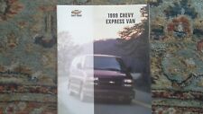 1999 Chevrolet Chevy Van Express Dealer Sales Brochures NOS picture