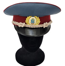 BULGARIAN Army Military Officer Visor Hat Cap Original Soviet Era picture