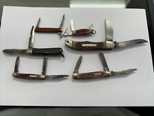 Pocket Knives Lot Of 6 Various Brands & Conditions See Photos picture