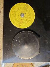 Vintage Pickett Circular Slide Rule 101-C With Original Case picture