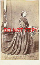 CDV Card Woman Photograph J. Barritt Colchester (874) picture