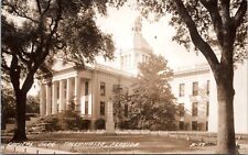 RPPC Capitol Building, Tallahassee Florida- Photo Postcard- Confederate Monument picture