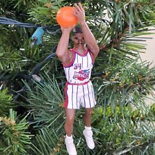 Hakeem Olajuwon Houston Rockets Basketball NBA Xmas Tree Ornament Holiday Jersey picture