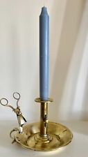 Antique Brass Chambercandlestick with snuffer picture
