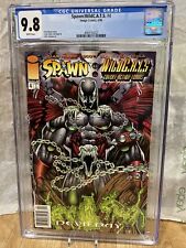 SPAWN/WILDC.A.T.S 4 CGC 9.8- DEVIL DAY PART 24 Low Pop Of 1 ? Newsstand Edition picture