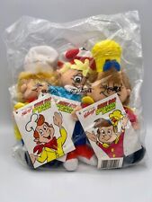 90s Kellogg's SNAP CRACKLE & POP Bean Bag Bunch Plush NEW in bag PLEASE READ picture