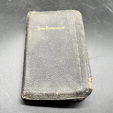 Early 1900s New Testament Genuine Leather picture