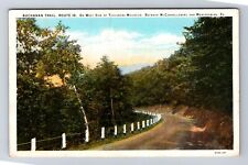 Mercersburg PA-Pennsylvania, Buchanan Trail, Antique, Vintage c1937 Postcard picture