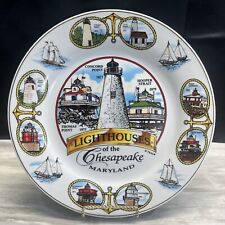 Lighthouses of Chesapeake Collector Plate Maryland Traub 10.5