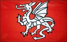 England Old Historical Flags - Anglo Saxon Pendragon / St George Dragon 5 x 3