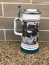 COORS WINTERFEST 1989-90 LIMITED EDITION LIDDED STEIN BREWING CO GOLDEN picture