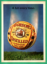 1978 Gordon's Distilled London Dry Gin Vintage Print Ad Approx.  8 by 11 inches picture