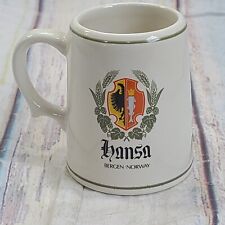 Franklin HANSA Bergen Norway Tankards of the World's Great Breweries  picture