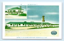 Motel A La Claire Fontaine Plessisville QUEBEC Canada Postcard  picture