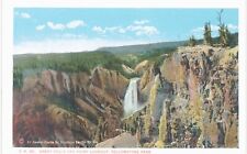 Yellowstone Great Falls Point Lookout Asahel Curtis NP Railroad Bloom Bros 1910  picture