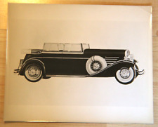 1931 franklin pirate roadster  photo car press release? 8x10 picture
