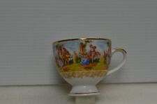 J W K Bavaria tea cup, western germany vintage picture