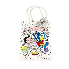 Vintage 1989 Baby Betty Boop Gift Bag- Birthday Present- Rare  Happy Boop Day picture