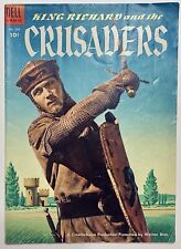 King Richard and the Crusaders Dell Four Color Comics #588 1954 10c Cover FN picture