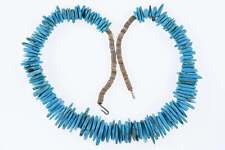Large Southwestern turquoise Heishi necklace picture