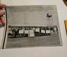 Vintage Strike Photo 1963 Chicago Ford Motor Co. picture