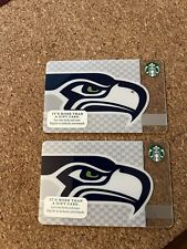 Two 2013 Starbucks Seahawks Cards picture