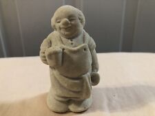 Mar Bell By Stone Art Belgium Bald Man With Apron And Full Cup Three Inches Tall picture