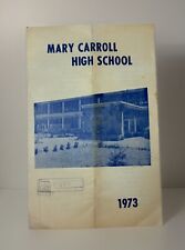 GRADUATION PROGRAM: 1973 - Mary Carroll High School - Corpus Christi Texas picture