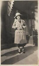A WOMAN FROM BEFORE Vintage FOUND PHOTO Original BLACK+WHITE Portrait 28 11 E picture