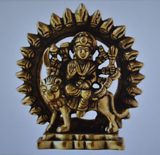 Guru Jee Maa Durga Brass Statue MATA Rani Idol Religious Showpiece For Home picture