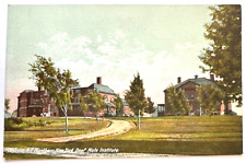 Postcard Northern New York Deaf Mute Institute Malone, NY Unposted Litho B2 picture