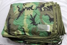 New Genuine US Military Surplus USGI Woodland Camo Poncho Liner Woobie Blanket picture