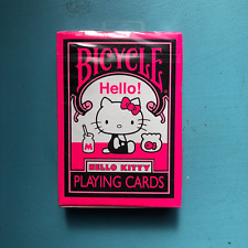 Hello Kitty Bicycle Playing Card Deck Sealed NEW picture