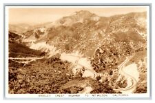 RPPC Angeles Crest Highway to Mt. Wilson CA c1940's Vintage Postcard picture