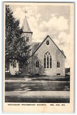 c1940's Methodist Protestant Church Exterior Bel Air Maryland MD Trees Postcard picture