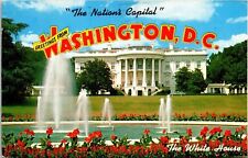 Greetings From Washington DC Nations Capital Postcard PM Portsmouth VA Cancel picture