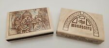 The Monastery Restaurant Madison Wisconsin Vintage Empty Matchbox NO MATCHES picture