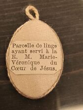 French Reliquiary Relic St. Veronique di Coeur de Jesus. Veronica del sacro cure picture