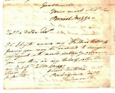 GB NAPOLEONIC WAR Letter Devon 1812 DORSET MILITIA *Pendennis Castle* Cover EP57 picture