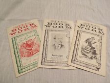 VTG 1967/68 Lot of 3 The Book Worm Catalog  picture