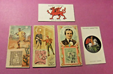 5 Vintage Cigarette Cards - W. DUKE SONS, JOHN PLAYER & SONS - in Nice Shape picture