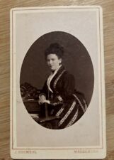 Antique CDV Victorian Woman, Austria Julius Kosmehl Photographer,  Magdeburg picture