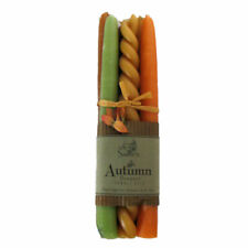 New Set of 6 Aunt Sadie's Autumn Bouquet Candles Candle Stix Hand Dipped 10-1/4