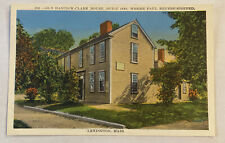 Vintage Postcard Old Hancock-Clark House, Lexington, Massachusetts  picture