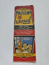 Fitger's Natural Beer Brewed In Duluth Minnesota Matchbook Cover picture